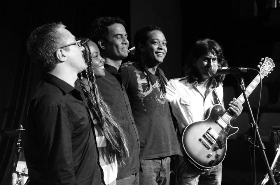Avec le groupe